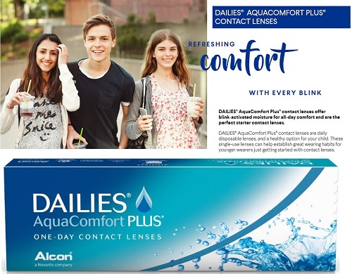 Dailies With AquaComfort Plus by Alcon